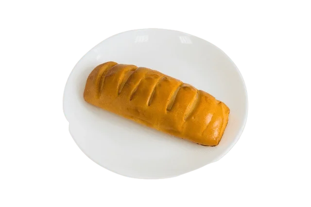 Пирожок с рисом и яйцом